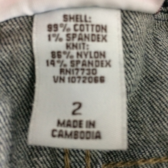 Liz Lange Maternity Sz 2 Medium Wash Blue Jeans - Picture 8 of 8